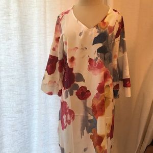 Floral print dress
